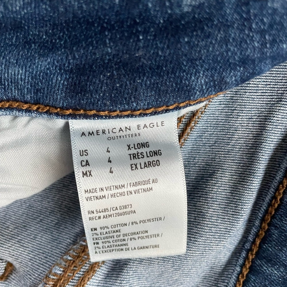 AE Hi Rise Jegging Jeans 4 x-long - Picture 3 of 5